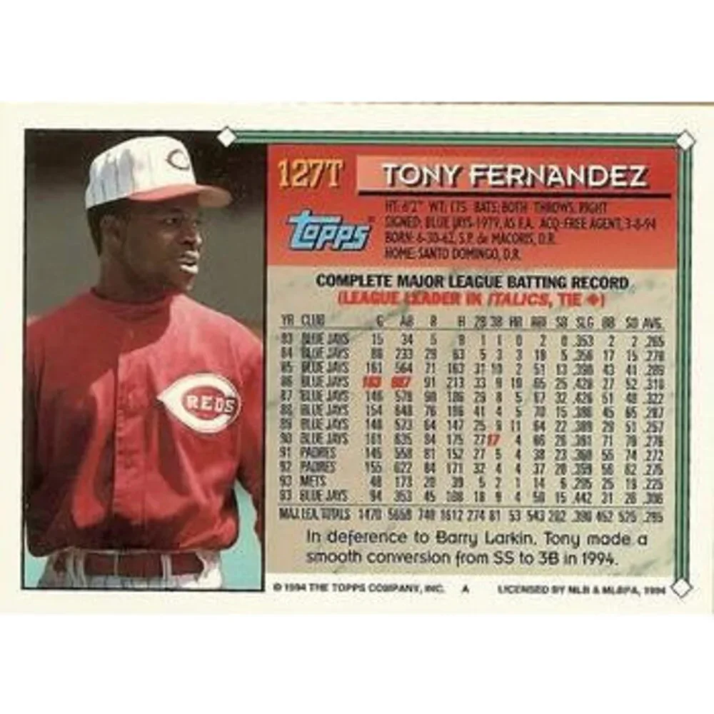 Topps 1994 traded